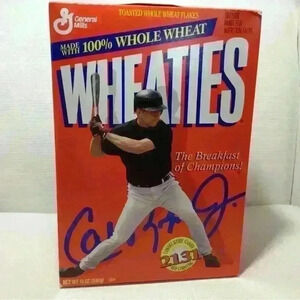 Cal Ripken Jr Baltimore Orioles 2131 Error Wheaties Unopened Cereal Box